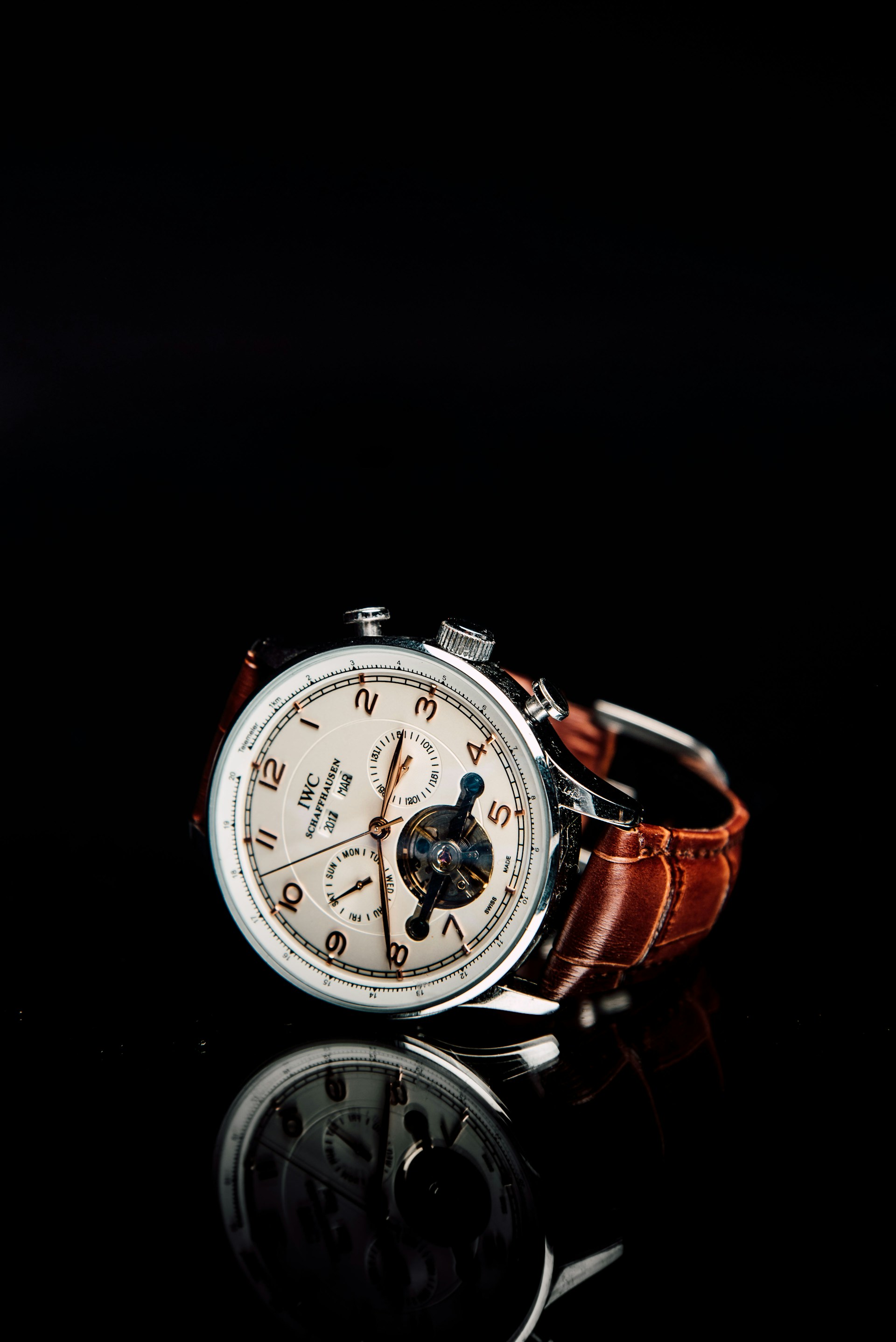 Luxury watch macro