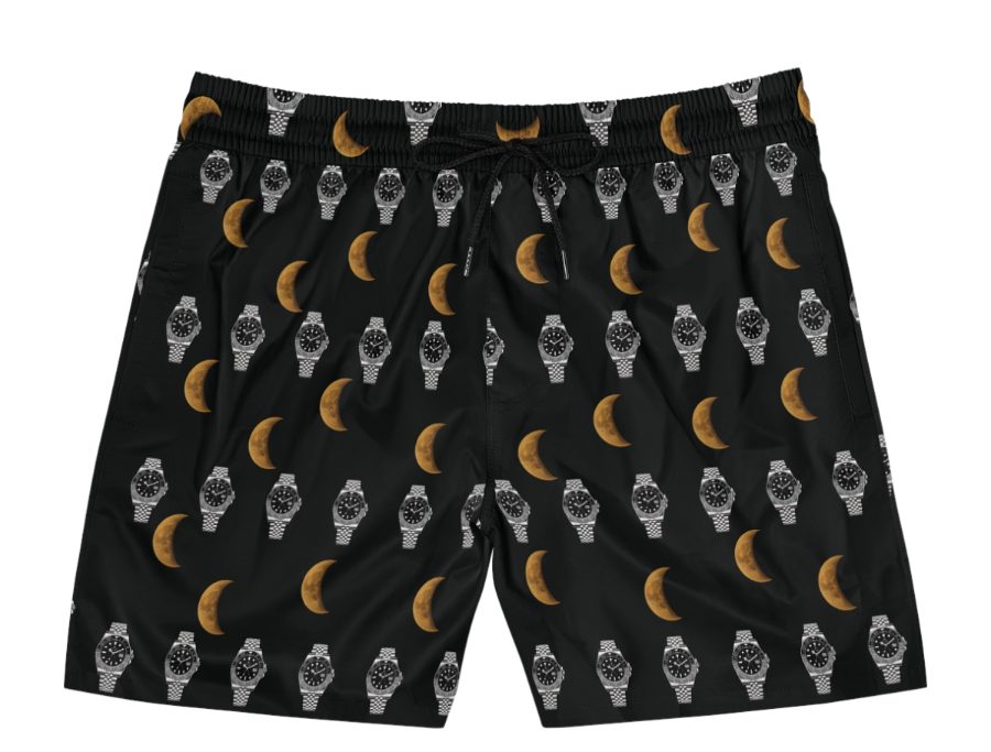 Moon Route GMT — Night black, moons and silver GMTs